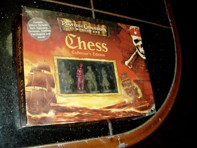 Disney Pirates of the Caribbean At Worlds End Chess Set Collectors Edition - HTF - Image 1 of 4