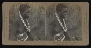Photo:A Zulu belle, Natal, South Africa 1906 - Picture 1 of 1