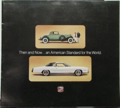 1975 Cadillac Eldorado DeVille Fleetwood Brougham Calais Limo Sales Brochure Foto 1 de 4