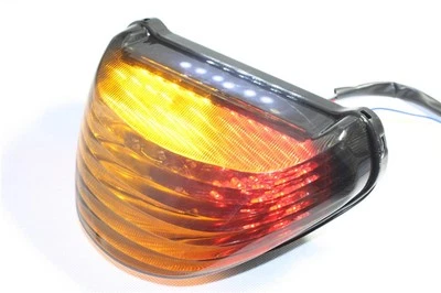 Luz de freno trasera de humo con señales de giro para Kawasaki Ninja ZX-12R 2000-2005 Foto 1 de 4