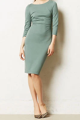 Bailey 44 Crystal Structure Sheath Dress Size S, SP Green NW ANTHROPOLOGIE Tag - Image 1 of 3