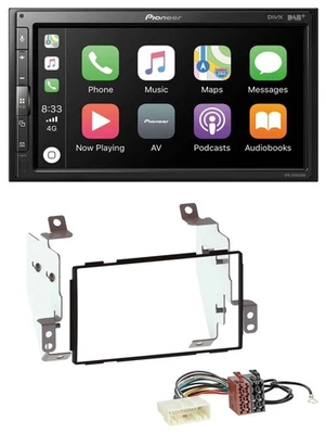 Pioneer USB MP3 DAB 2DIN Bluetooth Autoradio für Nissan Note (2005-2013) - Bild 1 von 4