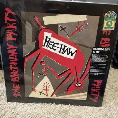 The Birthday Party Hee-Haw (Nick Cave) Drastic Plastic Red Vinyl LP 452/1500 NEW Foto 1 de 4