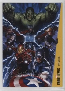2022 Marvel Versus Group Card Avengers Hulk Hawkeye Black Widow Iron Man #96 2p7 - Picture 1 of 3