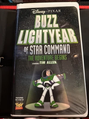 Disneys Pixar Buzz Lightyear Of Star Command VHS - Image 1 of 4