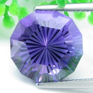 7.61Cts Stunning Natural Amethyst 13mm Round Precision Cut Gemstone Ref-VIDEO - Picture 1 of 5