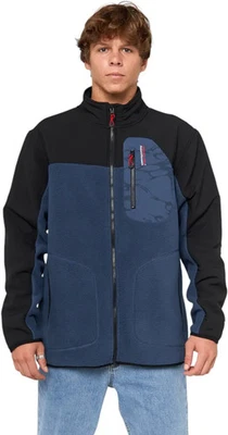 RIP CURL Snowboard Fleece Jacke ANTI SERIES SEARCH Zip Fleece 2026 light navy - Bild 1 von 4