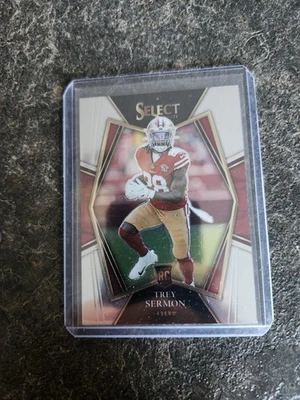 2021 Panini Select Rookie Trey Sermon Card# 168 - Image 1 of 2