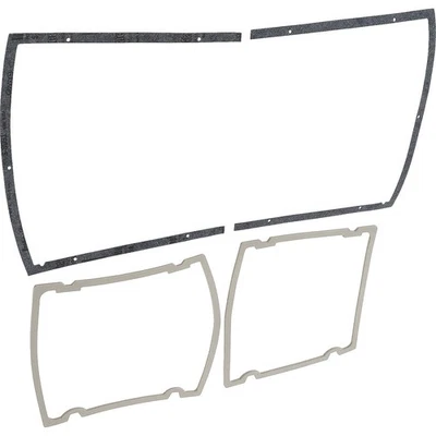 1968-69 Dodge Dart; Tail Lamp Gasket Set; 6 Piece - Image 1 of 3