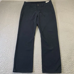 Rag & Bone Chino Hose Herren 34x30 Marineblau Standardausgabe Baumwolle Hergestellt in den USA - Bild 1 von 15