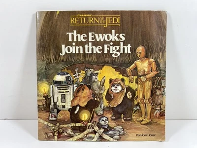 Libro De Colección Star Wars El Retorno del Jedi Los Ewoks Únete a la Lucha 1983 ROTJ Foto 1 de 4