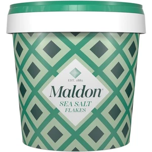 Maldon Salz Meersalzflocken 20 oz - (570 g) wiederverschließbare Dose koscher, natürlich - Bild 1 von 5