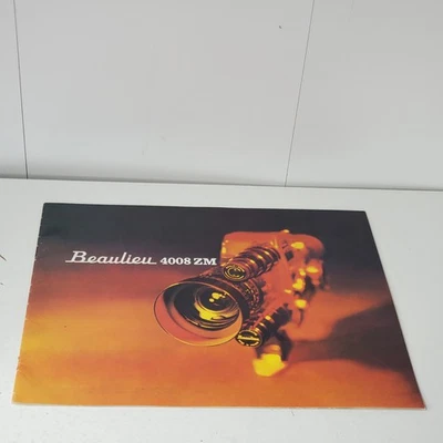 Original Beaulieu 4008 ZM Sales Brochure Catalog Guide Poster Paperwork - Image 1 of 4