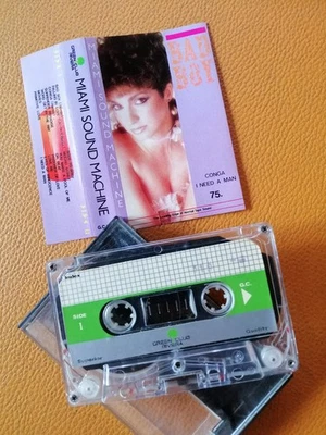 MIAMI SOUND MACHINE [ BAD BOY REMIX ] VINTAGE CASSETTE THAILAND EDITION - Image 1 of 2