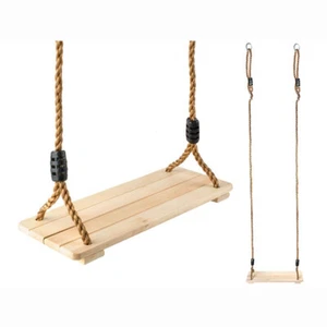 Kinder Schaukelsitz Holz Schaukelbrett Kinderschaukel Gartenschaukel Schaukel - Bild 1 von 1