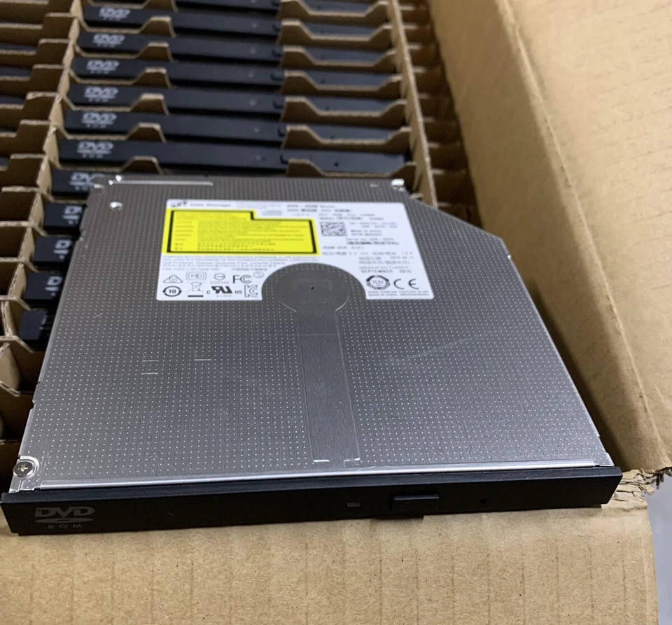 Dell/HP Super Multi SATA Slim DVD-ROM DU90N ODKC2X. 3/8 inch thickness - Image 1 of 4