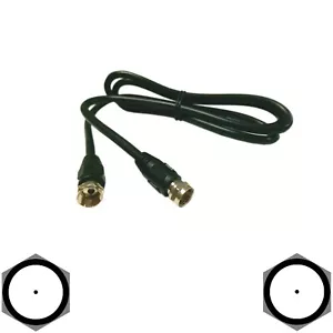 Cable Coax Video Audio Coaxial A/V AV F Type F81 RG59 Satellite TV 4FT CP685 - Picture 1 of 3