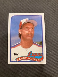 1989 Topps Randy Johnson Rookie Card #647  Montreal Expos  1.00 Shipping - Picture 1 of 2