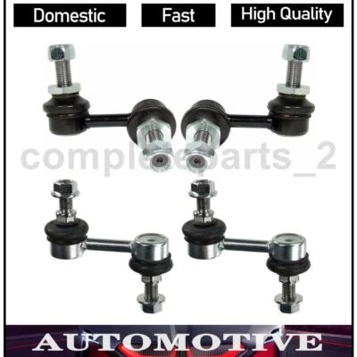 Kit de 4 eslabones de barra estabilizadora delantera trasera para INFINITI QX56 5,6 L Nissan Armada 5,6 L Foto 1 de 4