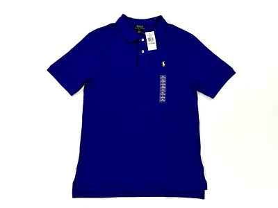 Polo Ralph Lauren Niño Polo Sólido - Púrpura (Pony Dorado) - Talla: XL (18-20) Foto 1 de 3