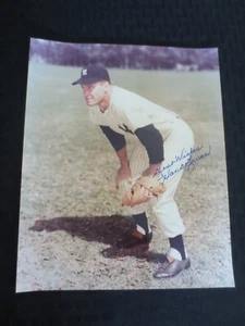 Hank Bauer Yankees Autograph 8x10 Photo - Picture 1 of 1
