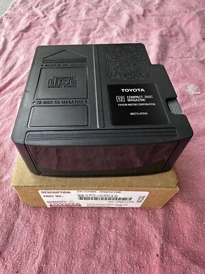 CARTRIDGE MAGAZINE FOR TOYOTA AVALON  12 DISC CD CHANGER 86273-07010. OEM - Image 1 of 4