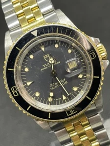 TUDOR PRINCE OYSTERDATE MINI-SUB 73091 esfera negra automática para hombre_C0220-W001 - Imagen 1 de 14
