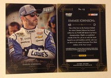 2016 Panini Black Friday *Black Version* JIMMIE JOHNSON Nascar #15