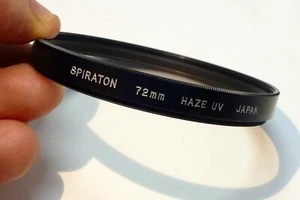 Spiratone 72mm Digital Glass Haze UV Lens Filter - Picture 1 of 9