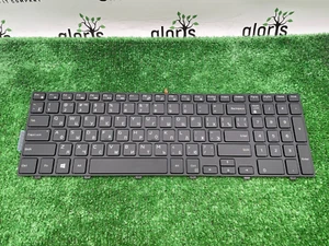 NEW Genuine Dell Inspiron 15 5555 RU Backlit Keyboard QWERTY 0225GG 225GG - Afbeelding 1 van 5