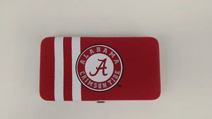 NCAA Licensed Clamshell Clasp Wallet Mesh Jersey Alabama Crimson Tide - Picture 1 of 7