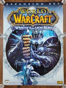 2008 WOW WRATH OF THE LICH KING WARCRAFT POSTERS 27" x 19,5" ORIGINAL - Bild 1 von 6