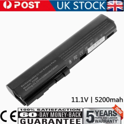 SX06XL battery for HP Elitebook 2560P 2570P Series SX03 632421-001 632419-001 - Image 1 of 4