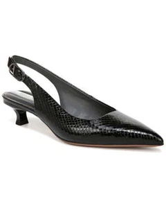 Marlow Black Synthetic Franco Sarto Slingback Pumps - Picture 1 of 4