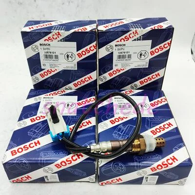 4X Bosch Oxygen O2 Sensor 234-4668 12576131 For Cadillac Chevrolet GMC V8 5.3L - Image 1 of 4