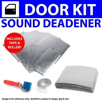 Heat & Sound Deadener Early Triumph 1946 - 54 Kit 4 puertas + Cinta, Rodillo 22932Cm2 Foto 1 de 4