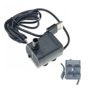 USB 200L/h mini Water Pump fish Tank Fountain Brushless Submersible For Cat Bowl - Picture 1 of 8