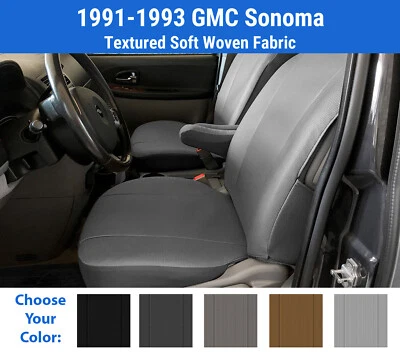 Fundas de asiento GrandTex para GMC Sonoma 1991-1993 Foto 1 de 4