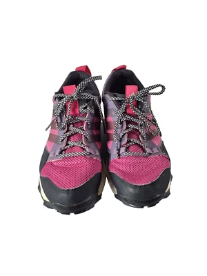 Adidas Kanadia TR7 Mujer Zapatos para Correr Talla 9 Rosa Púrpura Foto 1 de 4
