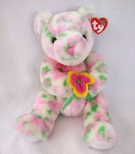 Ty Beanie Buddies Bloom Bear 11" From 2003 - Picture 1 of 8
