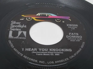 Fats Domino I Hear You Knocking / My Blue Heaven Vinyl 45 RPM Record - Imagen 1 de 15