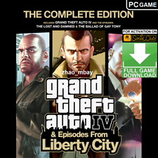 Gta 4 Pc Grand Theft Auto Iv Complete Edition Rockstar Key Global Fast Delivery!