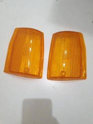 Coppia Lente Freccia Gemma Anteriore DX+SX Marchio FIAT SIEM per FIAT UNO 83/89 - Immagine 1 di 4