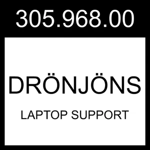 IKEA DRONJONS DRÖNJÖNS Laptop Support White  305.968.00 - Picture 1 of 1