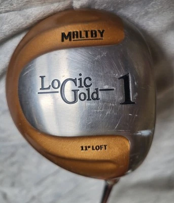 Maltby Logic Gold 1 Driver 11 Graus LOFT Distance Master RH + OSU Brutus Cover - Imagem 1 de 4