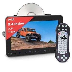 Pyle 9.4 Inch Portable DVD Player Car Headrest Monitor with HDMI USB SD Support - Picture 1 of 8