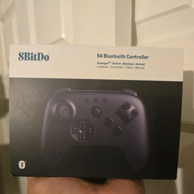 64 Bluetooth Controller for Analogue 3D, Switch, Switch 2, Windows, and Andro... - Image 1 of 4