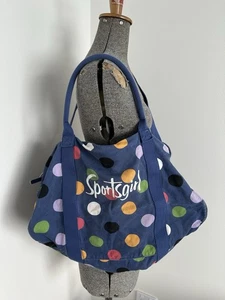 Y2K Sportsgirl Bolso de Lona Noche Fin de Semana Gimnasio Hombres Mujeres Unisex Azul Arco Iris - Imagen 1 de 11