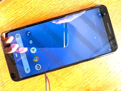 零件维修:原始设备制造商无锁版谷歌 Pixel 3a XL 手机 64GB 黑色无电池 - 阅读 — 第 1/2 张图片