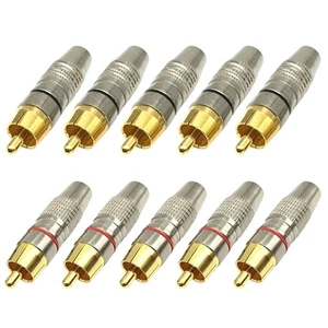 Zinc Alloy Sound Connectors Video Cable Adapter for Lossless Signal Transmission - Picture 1 of 8